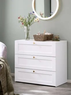 Ladekast FRAMLEV 3 lades wit