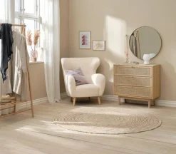 Ladekast HALMSTAD 3 lades eiken