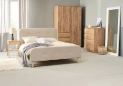 Ladekast LIMFJORDEN 4 lades naturel eiken