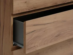 Ladekast LIMFJORDEN 4 lades naturel eiken