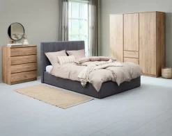 Ladekast LIMFJORDEN 4 lades licht eiken kleur