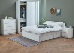 Ladekast LIMFJORDEN 4 lades wit