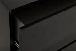 Ladekast LIMFJORDEN 4 lades zwart