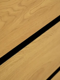 Ladekast ODENSE 3 lades eiken/zwart