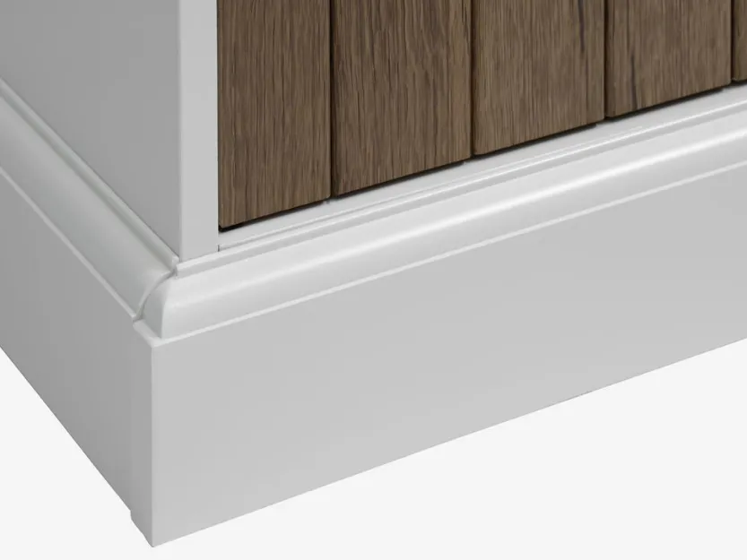 Ladekast OLDEKROG 7 lades eiken/wit