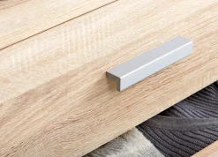 Ladekast TAPDRUP 5 lades breed eiken