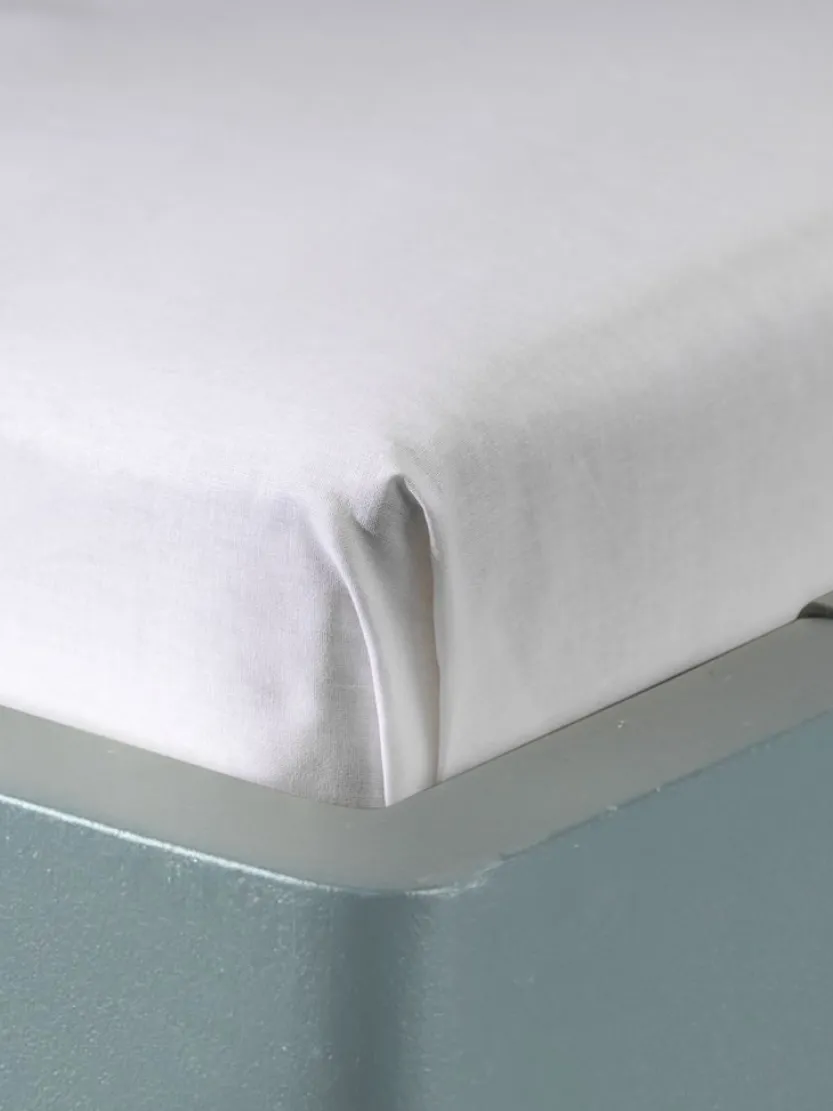 Laken BOLETTE 140x250 wit