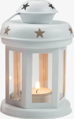 Lantaarn AUDHUMLE Ø10 metaal/glas