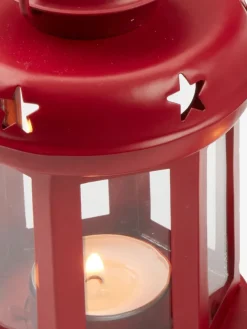 Lantaarn AUDHUMLE Ø10 metaal/glas