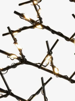 LED lampjesboom GILLING B6xL24xH33cm 70LED en timer