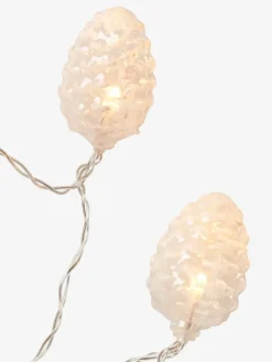 LED lichtsnoer OPALIT 10LED dennenappels en timer