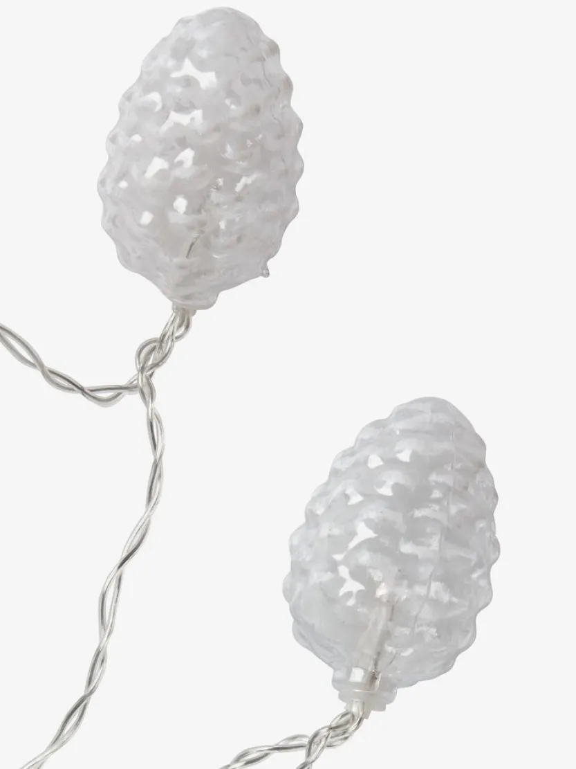 LED lichtsnoer OPALIT 10LED dennenappels en timer