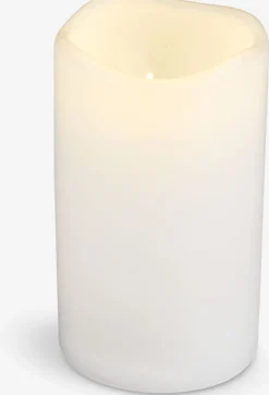 LED stompkaars SOREN Ø8xH10cm wit