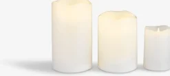 LED stompkaars SOREN Ø6xH9cm wit