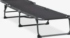 Ligbed HALDEN B60xL189 zwart