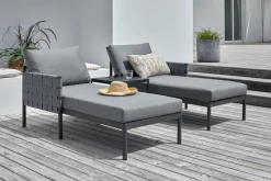 Ligbed IANO B136xL156 grijs