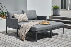 Ligbed IANO B136xL156 grijs