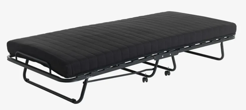 Logeerbed DAMSBRO 90x200 zwart