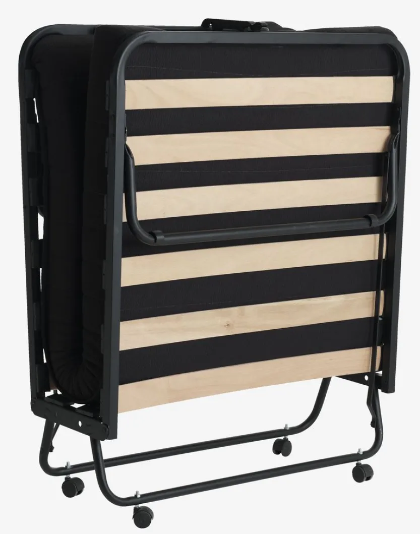 Logeerbed DAMSBRO 90x200 zwart