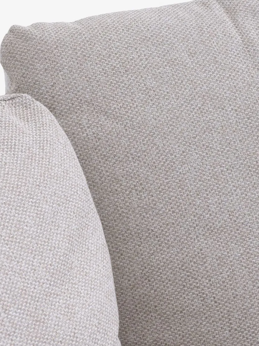 Loungeset DYVIG 5 personen sneldrogend wit