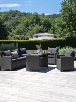 Loungeset THISE 5-persoons grijs