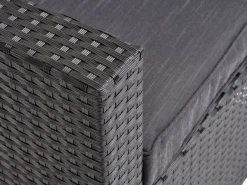 Loungestoel AGERMOSE zwart