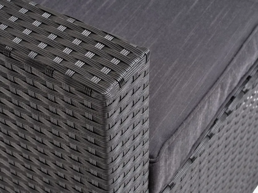 Loungestoel AGERMOSE zwart