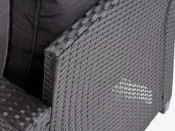 Loungestoel AGERMOSE zwart