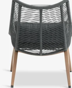 Loungestoel DANNEMARE grijs