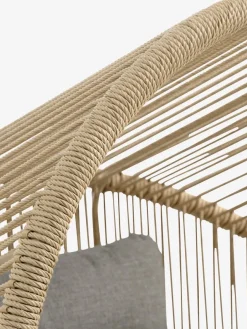 Loungestoel HALVREBENE B85xH143xD88 naturel