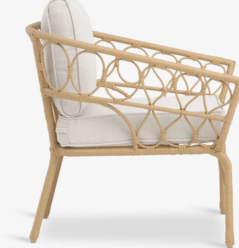 Loungestoel JENNUM B74xH75xD75 naturel