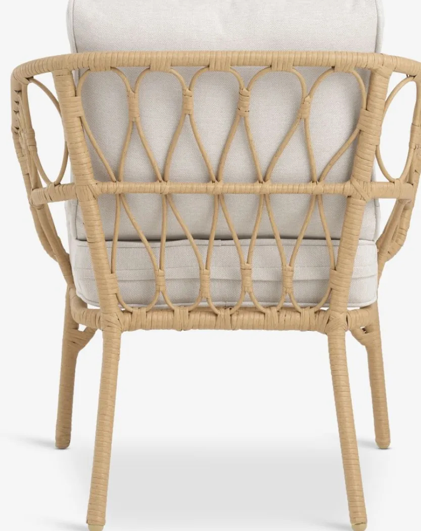 Loungestoel JENNUM B74xH75xD75 naturel