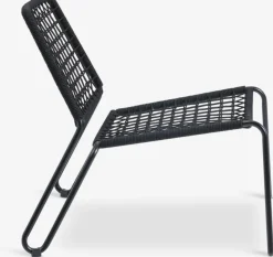 Loungestoel ULLARED zwart