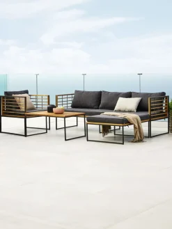 Loungetafel UGILT B60xL90xH43 hardhout