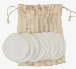 Make-up pads VAD bamboe/katoen 10 stuks
