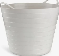 Mand BENDIK Ø38xH34cm 25L lichtgrijs