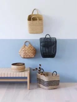 Mand BERGE B37xL37xH39cm zwart