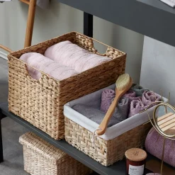 Mand EJNO B22xL31xH15cm naturel stof