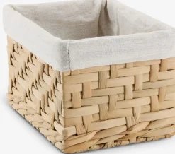 Mand EJNO B16xL22xH14cm naturel stof