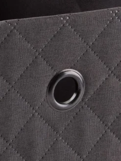 Mand GILLIS B26xL32xH20cm donkergrijs