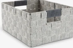 Mand HALVDAN B25xL33xH15cm grijs