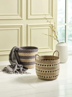 Mand VIGIL Ø32xH27cm zeegras