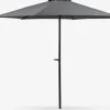 Marktparasol NAPPEDAM Ø250 donkergrijs