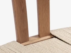 MARSTRAND Ø110 tafel eiken + 4 GUDERUP stoelen eiken/naturel