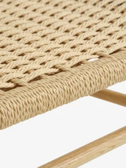 MARSTRAND L200/280 tafel wit + 4 ISLEV eiken