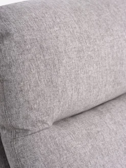 Massagestoel VONSILD lichtgrijze stof