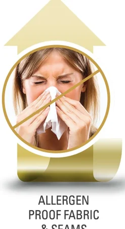 Matrasbeschermer GERDA 90x200x35 wit