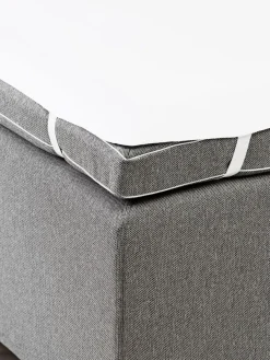 Matrasbeschermer GRETHE waterdicht 90x200 wit