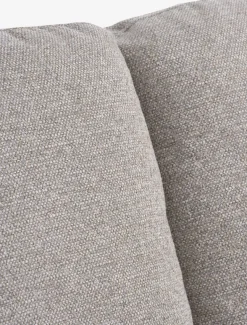 Modulaire bank LUNDBY chaise longue zandkleurige stof