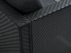 Modulaire loungeset EG 6-persoons zwart